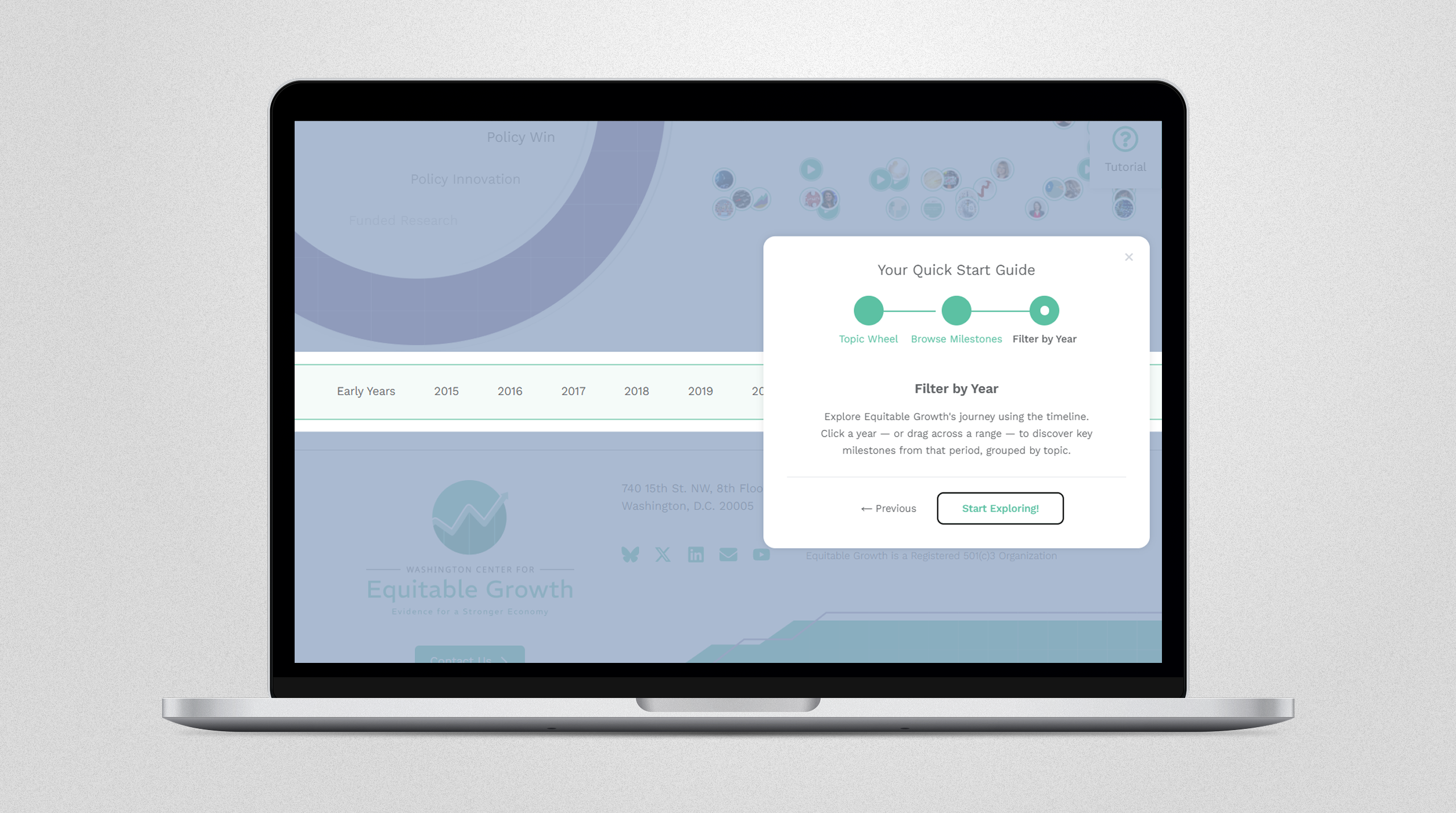 Equitable Growth – Impact Microsite